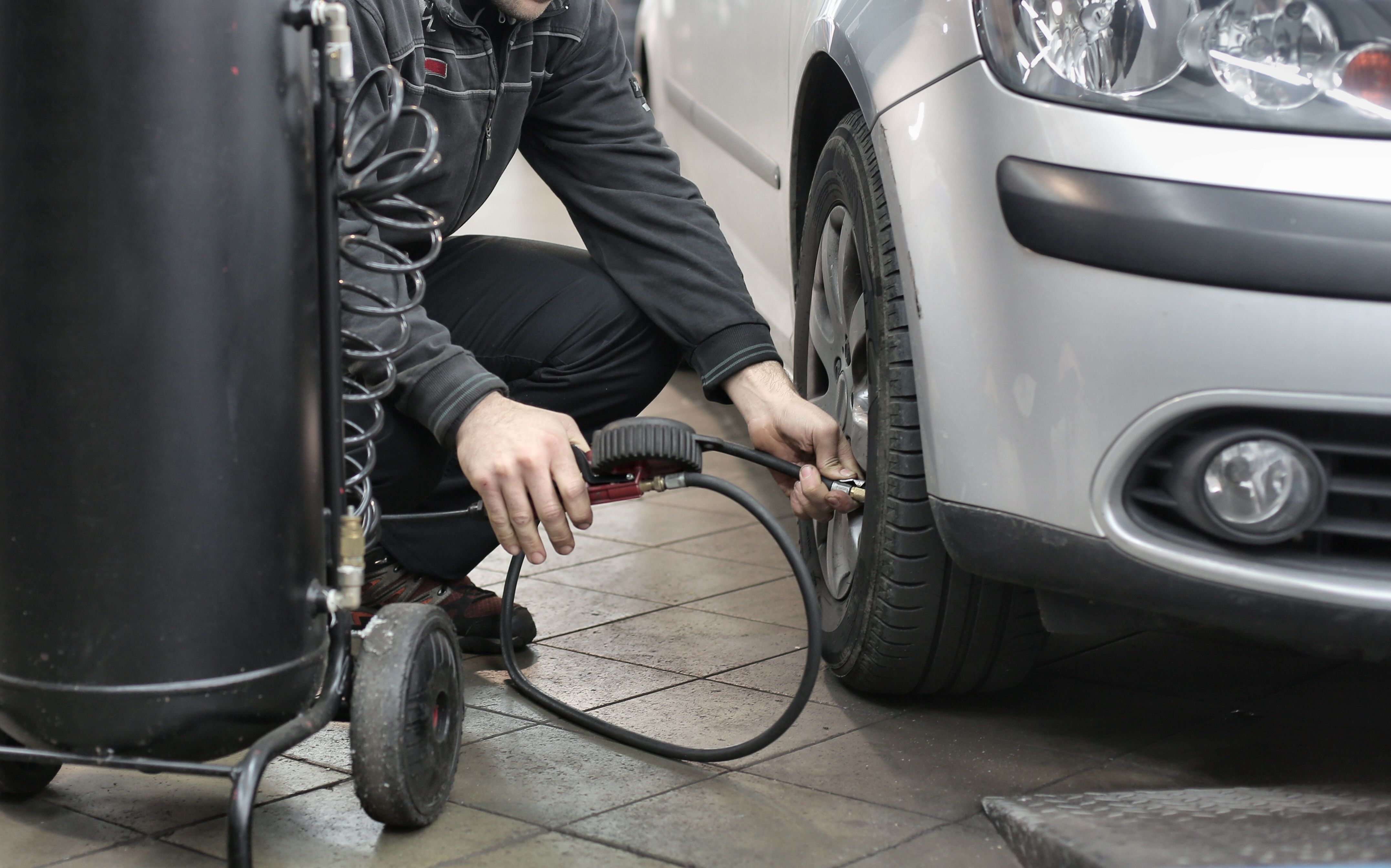 Tire installation